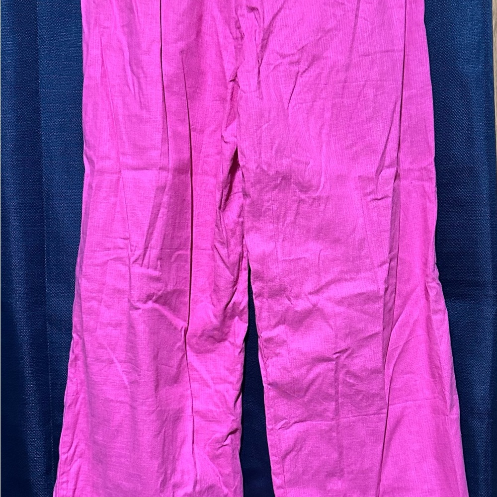 Vibrant Pink Women's Pantsuit